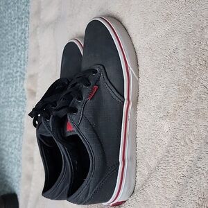 Vans Dark Gray Canvas Shoes
